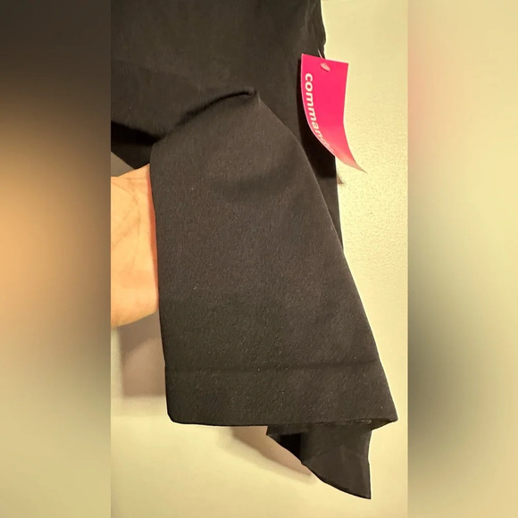 NWT Commando Minimalist Seamless Mock Neck Sleeveless Top Black One Size - Picture 8 of 9